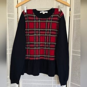 Brooks Brothers Kids Plaid Sweater